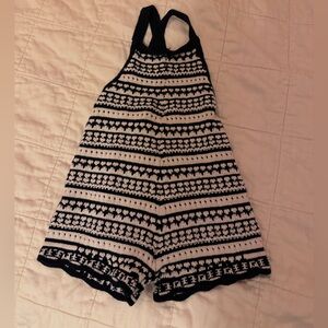 Zara knit toddler romper